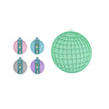 Plato antiansiedad globo terraqueo