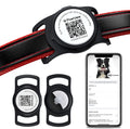Rastreador en vivo + QR inteligente integrado al collar